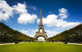 The Eiffel Tower in Paris