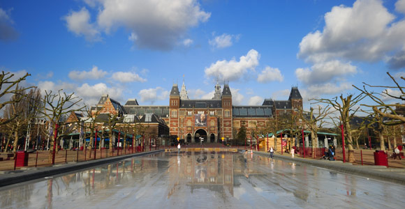Visiting museums in Amsterdam